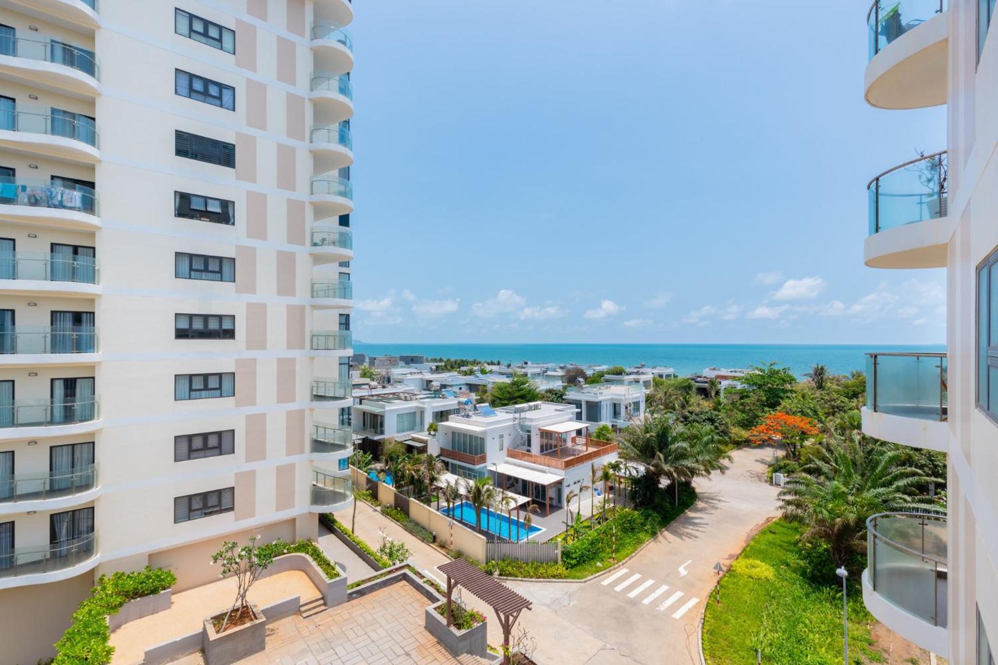 Aria Resort - BlueShaphire Căn hộ nghỉ dưỡng có hồ bơi và bãi tắm riêng Vung Tau Exterior foto